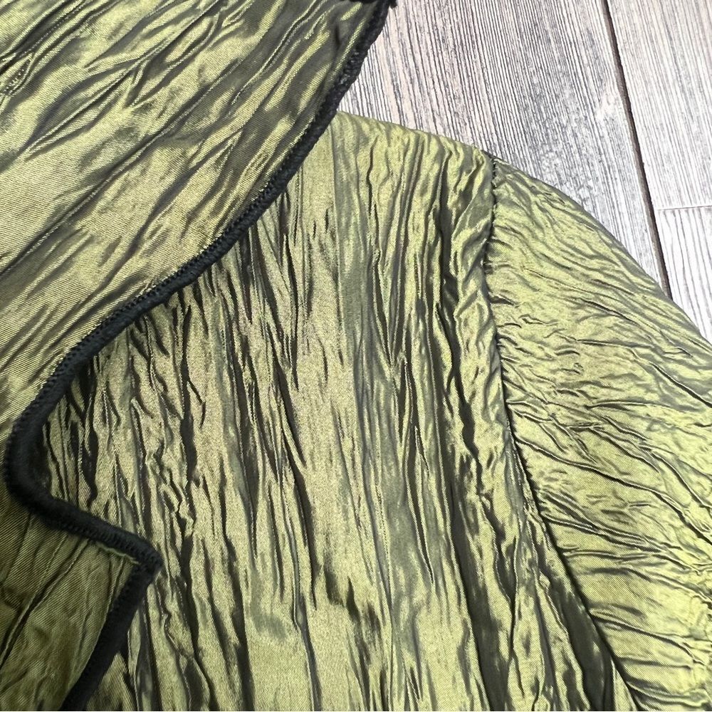 Vintage 90s jacket crinkle fabric - Picture 7 of 9